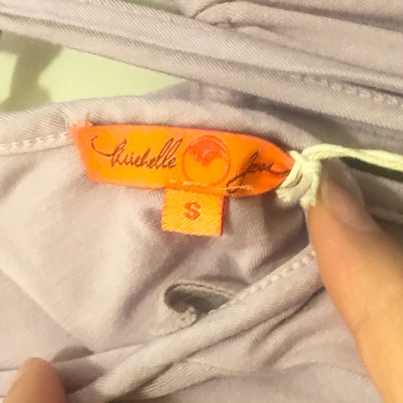 NWT Michelle Jonas Keyhole Maxi Dress in Lavender (Pink Topaz) Size Small - Picture 8 of 11